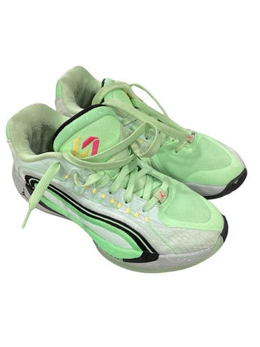 Used Jordan Basketball Shoes W Green Senior 6 11347-S000267524