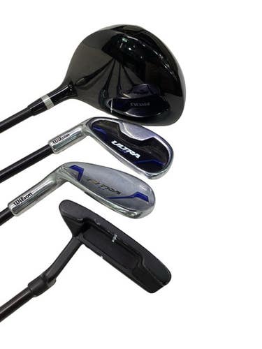 Used Wilson ULTRA JR 4PC LEFTY SET Mens Starter Set LH 4 Piece 11347-S000267521