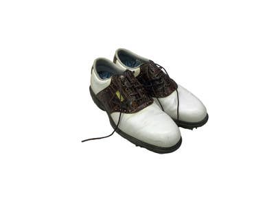 Used Foot Joy Mens Golf Shoes White Senior 7 11347-S000267511