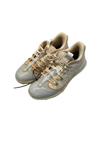 Used Under Armour BH SHOW BB/SB Cleats White Junior 04 11347-S000267505
