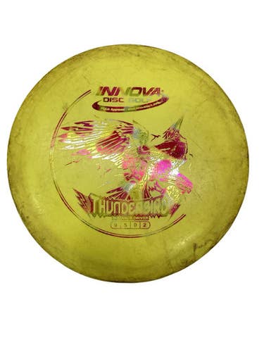 Used Innova THUNDERBIRD Disc Golf Driver Yellow 11347-S000267538