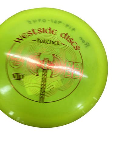 Used Westside HATCHET VIP Disc Golf Driver Yellow 11347-S000267539