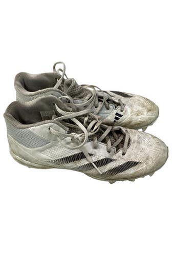 Used Adidas LAX Cleats Mens White Senior 9.5 11347-S000267534