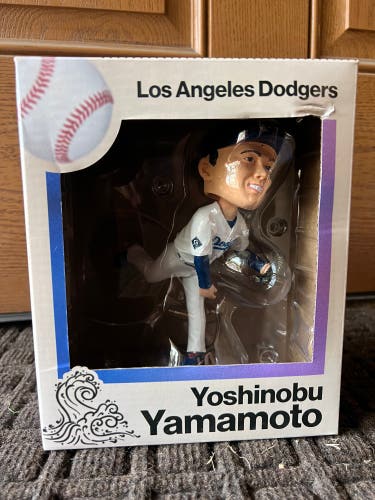 MLB LA Dodgers Yoshinobu Yamamoto Bobblehead SGA NEW