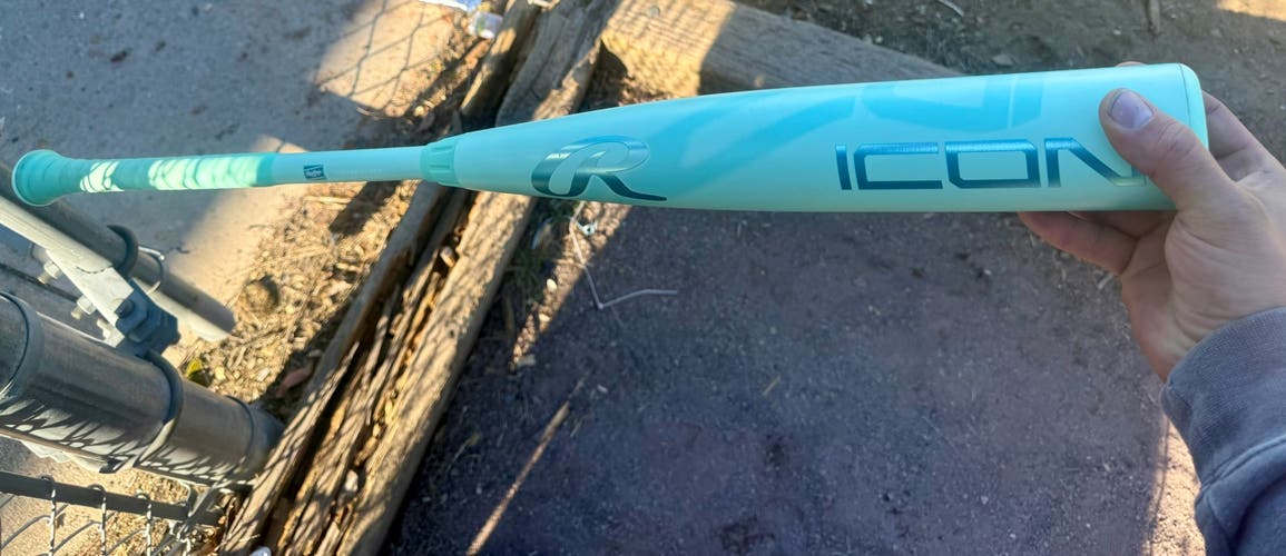 2026 Rawlings Icon Composite BBCOR Certified Bat (-3) 29 oz 32" (Used)