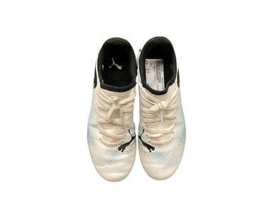 Used Puma Soccer Cleats White Junior 03.5 11846-S000103368