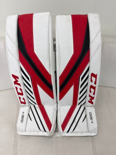 26" CCM Axis 1.5 Goalie Leg Pads (Used)