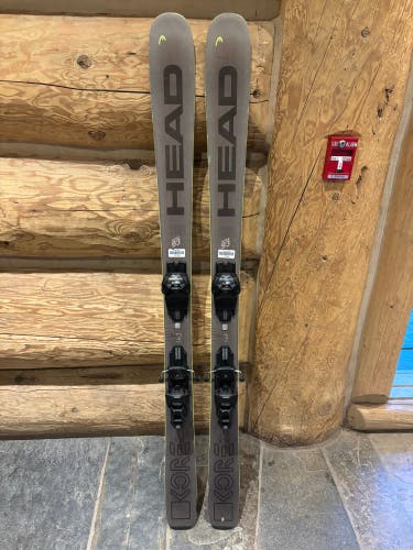 2025 Head Kore 93 Skis With Tyrolia Attack 13 Bindings 163cm