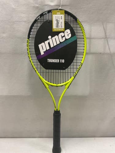 Used Prince THUNDER 110 Adult Tennis Racquet Yellow 4 1/4" 11490-S000271778