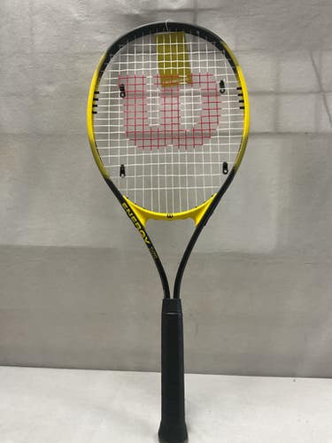 Used Wilson ENERGY XL Adult Tennis Racquet Black 3 3/8" 11490-S000271779