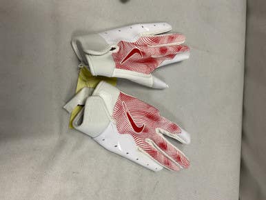 Used Nike ADT VAPOR FB Gloves White SM 11490-S000271540
