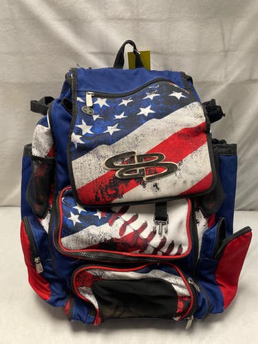 Used BoomBah BACKPACK BB/SB Player Backpack Royal Blue 11490-S000271513