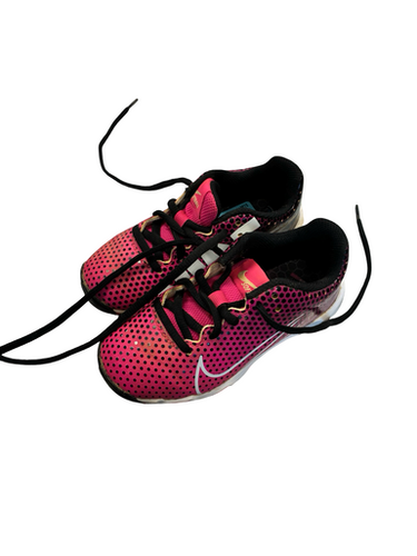 Used Nike CLEATS BB/SB Cleats Pink Youth 11.0 11682-S000131141