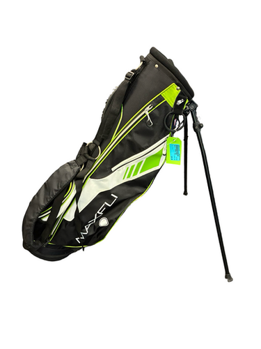 Used Maxfli SUNDAY BAG Mens Stand Bag Black 11682-S000131132