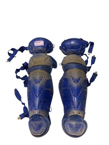 Used Catchers Leg Guards Royal Blue Youth 11847-S000034518