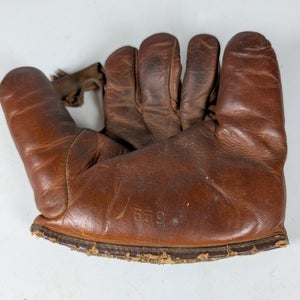 Vintage Wilson 659 Baseball Glove 1940’s Brown Leather