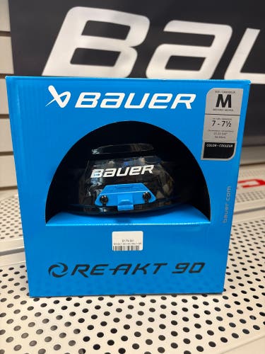 Medium Bauer Re-Akt 90 Helmet (New)