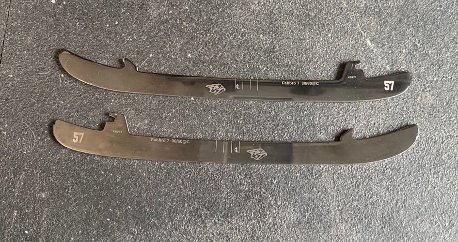 Tydan DLC skate blades / runners Steel 271 mm CCM XS