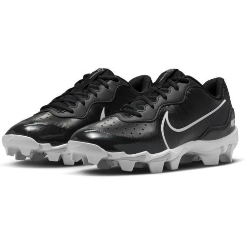 Nike Alpha Huarache 4 Keystone Men's US 10 Black White Baseball Cleats HAWK3131