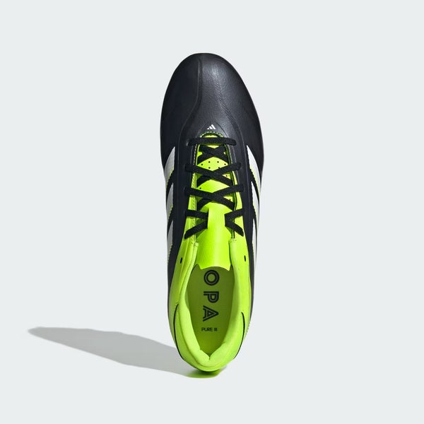 Adidas Copa Pure III Club Soccer Cleats Black Solar Yellow JR2896 Mens 10.5 Adidas Jr. Copa Pure III FG/MG main image 4