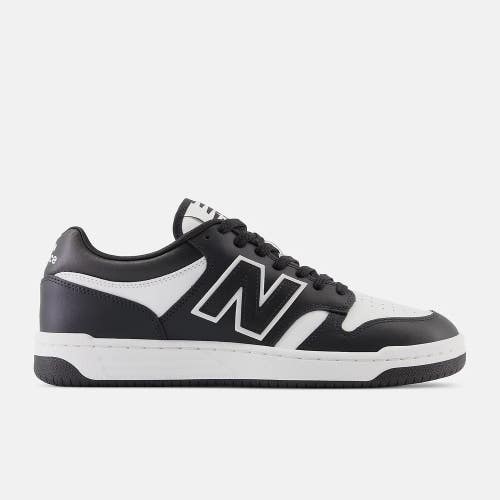 New Balance 480 BB480LBA Sneakers Men Black White Low Top Lifestyle Shoes MEW477