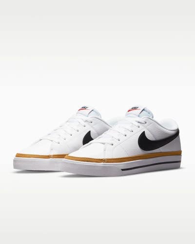 Nike Court Legacy Next Nature DH3161-100 Sneaker Womens White Black Shoes LIQ468