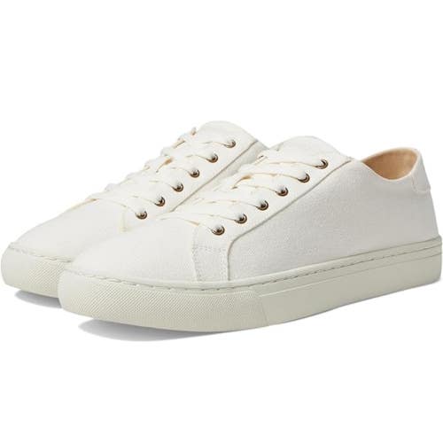 Soludos Ibiza M03OB033IV Sneaker Men's US 8 D Ivory Leather Casual Shoes HTAT813