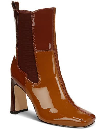 Circus by Sam Edelman Elle Boots Women's 7.5 M Brown Square Toe Bootie HTAT990