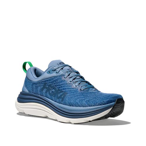 Hoka One One Gaviota 5 1134234-DHN Sneakers Mens 7.5E Blue Running Shoes HTAT606