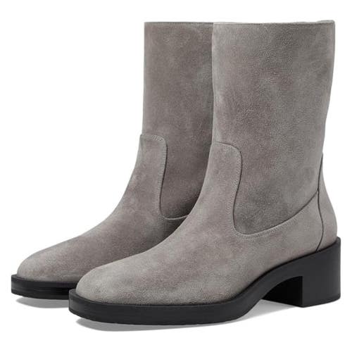 Stuart Weitzman Kaia Boots Women's US 9 M Gray Leather Round Toe Bootie HTAT1036