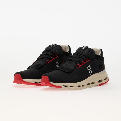 On Cloudnova 2 3ME30213185 Sneakers Men Black Red Athletic Running Shoes HTAT660