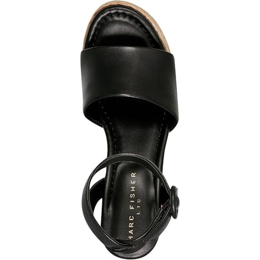Dr. Martens Wrenlie Sandals Men\'s US 10 M Black Leather Wedge Fisherman ZOGG3049 Dr. Martens Wrenlie Sandals Men main image 4