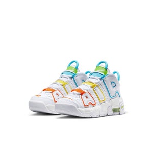 Nike Air More Uptempo PS FJ4625-100 Sneakers Kids White Lifestyle Shoes HTAT584