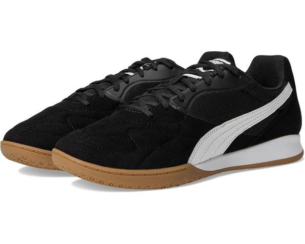 Puma King Top Sneakers Men's US 11.5 Black Indoor Trainer Soccer Shoes HAWK2688