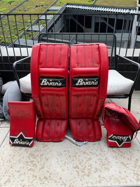 34 + 2 Brian's AIR PAC Regular Goalie Full Set Pro Stock (Used)