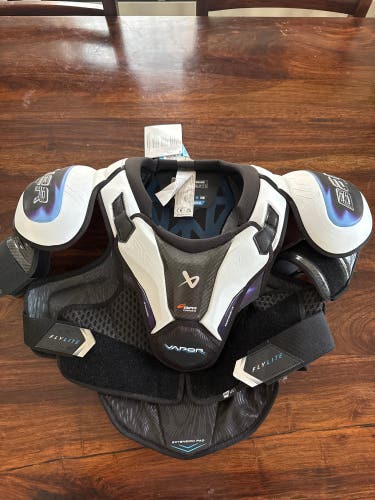 Large Intermediate Bauer Vapor Flylite Shoulder Pads (New)