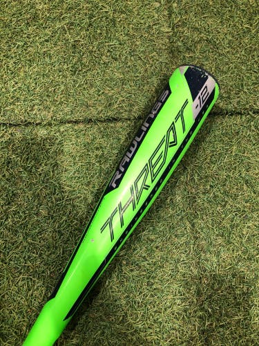 2019 Rawlings Threat Composite Bat USABat Certified (-12) Composite 16 oz 28" (Used)
