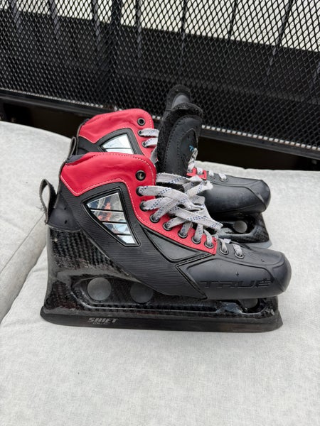 True Custom Pro Hockey Goalie Skates Pro Stock 8 (Used)