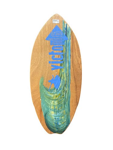 Used Victoria Sport WOODY Skim Board Brown 41" 11835-S000207199