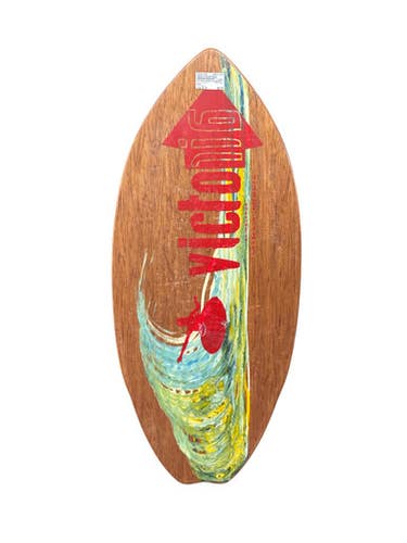 Used Victoria Sport WOODY Skim Board Brown 36" 11835-S000207200
