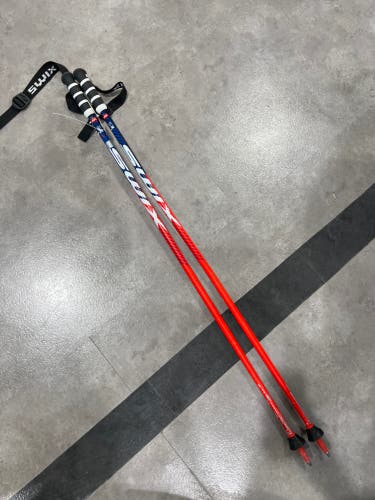 42in (105cm) Swix All Mountain Ski Poles (Used)