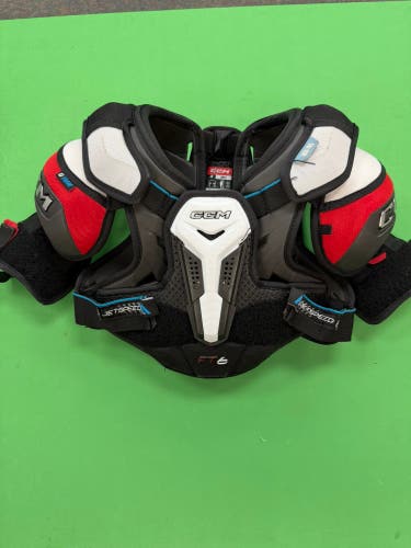 Small Junior CCM JetSpeed FT6 Shoulder Pads (Used)