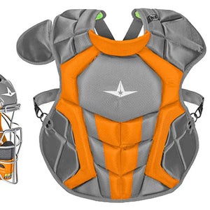 All Star System 7 Axis Intermediate 13-16 Catchers Gear Set - Graphite Orange
