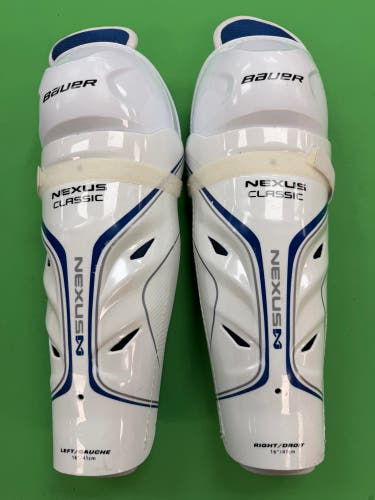 Senior Bauer Nexus Classic Shin Pads 16" (Used)