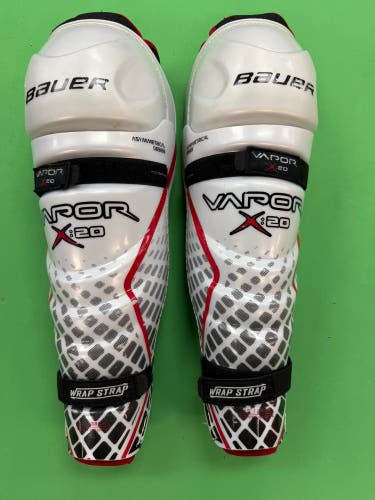 Senior Bauer Vapor X20 Shin Pads 15" (Used)