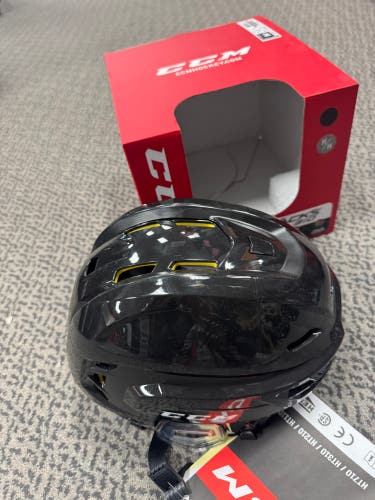 Medium Black CCM Tacks 310 Helmet (New)