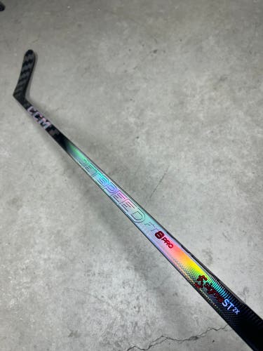 75 Flex P28+1/4 Senior CCM Jetspeed FT8 Pro Right Hand Hockey Stick Pro Stock (New)
