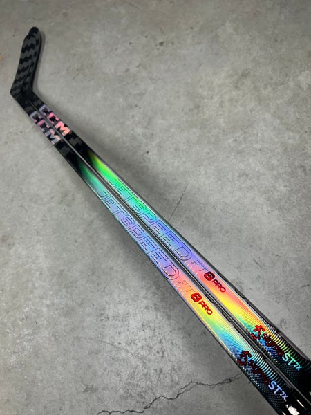 2 Pack 75 Flex P28+1/4 Senior CCM Jetspeed FT8 Pro Right Hand Hockey Stick Pro Stock (New)