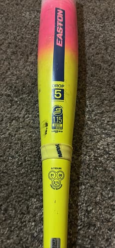2025 Easton USSSA Certified Bat (-5) 26 oz 31" (Used)