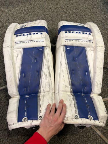 29+1" Intermediate Koho Revolution Goalie Leg Pads (Used)